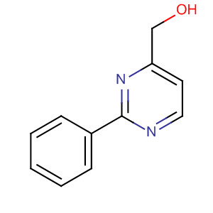 (2-苯基嘧啶-4-基)甲醇結(jié)構(gòu)式_38705-90-7結(jié)構(gòu)式