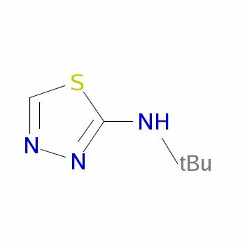 N-tert-butyl-1,3,4-thiadiazol-2-amineStructure,38917-37-2Structure N-tert-butyl-1,3,4-thiadiazol-2-amine Structure,38917-37-2Structure