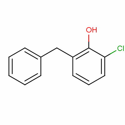 6-芐基-2-氯苯酚結構式_38932-56-8結構式