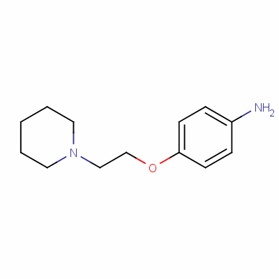 4-(2-Piperidin-1-yl-ethoxy)-phenylamineStructure,38948-27-5Structure 4-(2-Piperidin-1-yl-ethoxy)-phenylamine Structure,38948-27-5Structure