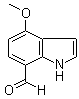 1H-indole-7-carboxaldehyde,4-methoxy-(9ci)Structure,389628-49-3Structure 1H-indole-7-carboxaldehyde,4-methoxy-(9ci) Structure,389628-49-3Structure