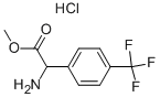 Methyl 2-amino-2-[4-(trifluoromethyl)phenyl]acetate hydrochloride Structure,390815-48-2Structure