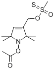 (1-Acetoxy-2,2,5,5-tetramethyl-d-3-pyrroline-3-methyl) methanethiosulfonateStructure,392718-69-3Structure (1-Acetoxy-2,2,5,5-tetramethyl-d-3-pyrroline-3-methyl) methanethiosulfonate Structure,392718-69-3Structure