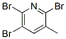 2,5,6-三溴-3-甲基吡啶結(jié)構(gòu)式_393516-82-0結(jié)構(gòu)式