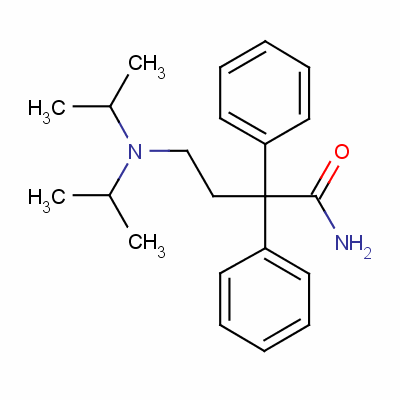 Benzeneacetamide, alpha-(2-(bis(1-methylethyl)amino)ethyl)-alpha-phenyl-Structure,39666-27-8Structure Benzeneacetamide, alpha-(2-(bis(1-methylethyl)amino)ethyl)-alpha-phenyl- Structure,39666-27-8Structure