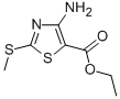 Ethyl 4-amino-2-(methylthio)thiazole-5-carboxylate Structure,39736-29-3Structure