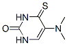 2(1H)-pyrimidinone, 5-(dimethylamino)-3,4-dihydro-4-thioxo-(9ci)Structure,39879-34-0Structure 2(1H)-pyrimidinone, 5-(dimethylamino)-3,4-dihydro-4-thioxo-(9ci) Structure,39879-34-0Structure