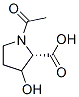 N-Acetyl-L-HydroprolineStructure,39966-33-7Structure N-Acetyl-L-Hydroproline Structure,39966-33-7Structure
