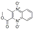 3-甲基-2-喹噁啉羧酸甲酯, 1,4-二氧化物結構式_40016-70-4結構式