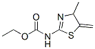 Carbamic acid, (4,5-dihydro-4-methyl-5-methylene-2-thiazolyl)-, ethyl ester (9ci) Structure,40045-16-7Structure