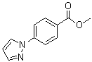 4-(1-吡唑)苯甲酸甲酯結(jié)構(gòu)式_400750-29-0結(jié)構(gòu)式