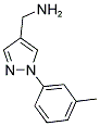 [1-(3-Methylphenyl)-1H-pyrazol-4-yl]methylamine Structure,400876-68-8Structure
