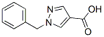 1-Benzyl-1H-pyrazole-4-carboxylic acidStructure,401647-24-3Structure 1-Benzyl-1H-pyrazole-4-carboxylic acid Structure,401647-24-3Structure