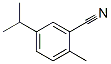 Benzonitrile, 2-methyl-5-(1-methylethyl)-(9ci)Structure,40180-46-9Structure Benzonitrile, 2-methyl-5-(1-methylethyl)-(9ci) Structure,40180-46-9Structure