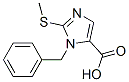 1-Benzyl-2-(methylsulfanyl)-1H-imidazole-5-carboxylic acidStructure,403479-30-1Structure 1-Benzyl-2-(methylsulfanyl)-1H-imidazole-5-carboxylic acid Structure,403479-30-1Structure