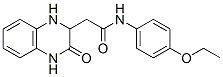 N-(4-乙氧基苯基)-2-(3-氧代-1,2,3,4-四氫喹噁啉-2-基)-乙酰胺結構式_40375-94-8結構式