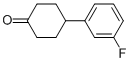 4-(3-Fluorophenyl)cyclohexanoneStructure,40503-87-5Structure 4-(3-Fluorophenyl)cyclohexanone Structure,40503-87-5Structure