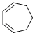 1,3-CycloheptadieneStructure,4054-38-0Structure 1,3-Cycloheptadiene Structure,4054-38-0Structure