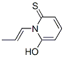 2(1H)-pyridinethione, 6-hydroxy-1-(1-propenyl)-(9ci)Structure,40585-04-4Structure 2(1H)-pyridinethione, 6-hydroxy-1-(1-propenyl)-(9ci) Structure,40585-04-4Structure