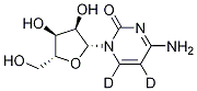 胞苷-D2結構式_40632-25-5結構式