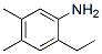 Benzenamine, 2-ethyl-4,5-dimethyl-(9ci)Structure,408309-36-4Structure Benzenamine, 2-ethyl-4,5-dimethyl-(9ci) Structure,408309-36-4Structure