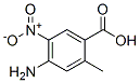Benzoic acid, 4-amino-2-methyl-5-nitro-(9ci)Structure,408507-93-7Structure Benzoic acid, 4-amino-2-methyl-5-nitro-(9ci) Structure,408507-93-7Structure