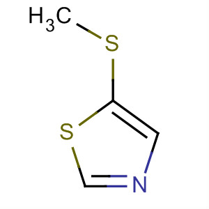 5-(甲基硫代)噻唑結(jié)構(gòu)式_40982-34-1結(jié)構(gòu)式