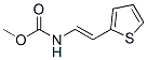 Carbamic acid, [2-(2-thienyl)ethenyl]-, methyl ester (9ci) Structure,412034-93-6Structure