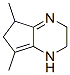 1H-cyclopentapyrazine, 2,3,5,6-tetrahydro-5,7-dimethyl- (9ci)Structure,41330-18-1Structure 1H-cyclopentapyrazine, 2,3,5,6-tetrahydro-5,7-dimethyl- (9ci) Structure,41330-18-1Structure