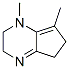 1H-cyclopentapyrazine, 2,3,5,6-tetrahydro-1,7-dimethyl- (9ci)Structure,41330-43-2Structure 1H-cyclopentapyrazine, 2,3,5,6-tetrahydro-1,7-dimethyl- (9ci) Structure,41330-43-2Structure