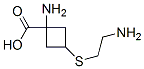 Cyclobutanecarboxylic acid, 1-amino-3-[(2-aminoethyl)thio]-(9ci) Structure,413597-70-3Structure