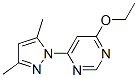 Pyrimidine, 4-(3,5-dimethyl-1h-pyrazol-1-yl)-6-ethoxy- (9ci)Structure,413620-37-8Structure Pyrimidine, 4-(3,5-dimethyl-1h-pyrazol-1-yl)-6-ethoxy- (9ci) Structure,413620-37-8Structure