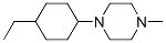 Piperazine, 1-(4-ethylcyclohexyl)-4-methyl-(9ci)Structure,415952-60-2Structure Piperazine, 1-(4-ethylcyclohexyl)-4-methyl-(9ci) Structure,415952-60-2Structure