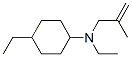 Cyclohexanamine, n,4-diethyl-n-(2-methyl-2-propenyl)-(9ci) Structure,416886-96-9Structure