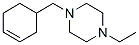 Piperazine, 1-(3-cyclohexen-1-ylmethyl)-4-ethyl-(9ci)Structure,416892-67-6Structure Piperazine, 1-(3-cyclohexen-1-ylmethyl)-4-ethyl-(9ci) Structure,416892-67-6Structure
