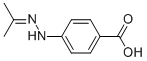Benzoic acid, 4-[(1-methylethylidene)hydrazino]-(9ci) Structure,41902-73-2Structure