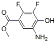 Benzoic acid, 5-amino-2,3-difluoro-4-hydroxy-, methyl ester (9ci)Structure,420786-99-8Structure Benzoic acid, 5-amino-2,3-difluoro-4-hydroxy-, methyl ester (9ci) Structure,420786-99-8Structure