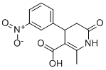 1,4,5,6-Tetrahydro-2-methyl-4-(3-nitrophenyl)-6-oxo-3-pyridinecarboxylic acidStructure,423120-04-1Structure 1,4,5,6-Tetrahydro-2-methyl-4-(3-nitrophenyl)-6-oxo-3-pyridinecarboxylic acid Structure,423120-04-1Structure