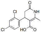 4-(2,4-Dichlorophenyl)-1,4,5,6-tetrahydro-2-methyl-6-oxo-3-pyridinecarboxylic acidStructure,423120-07-4Structure 4-(2,4-Dichlorophenyl)-1,4,5,6-tetrahydro-2-methyl-6-oxo-3-pyridinecarboxylic acid Structure,423120-07-4Structure