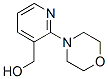 (2-嗎啉-3-吡啶基)甲醇結(jié)構(gòu)式_423768-55-2結(jié)構(gòu)式