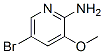 2-Amino-3-methoxy-5-bromopyridineStructure,42409-58-5Structure 2-Amino-3-methoxy-5-bromopyridine Structure,42409-58-5Structure