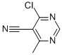 4-Chloro-5-cyano-6-methylpyrimidineStructure,425395-73-9Structure 4-Chloro-5-cyano-6-methylpyrimidine Structure,425395-73-9Structure