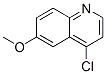 4-Chloro-6-methoxyquinoline Structure,4295-04-9Structure