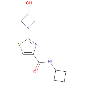 4-Thiazolecarboxamide,n-cyclobutyl-2-(3-hydroxy-1-azetidinyl)-(9ci)Structure,429668-93-9Structure 4-Thiazolecarboxamide,n-cyclobutyl-2-(3-hydroxy-1-azetidinyl)-(9ci) Structure,429668-93-9Structure
