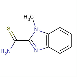 1H-benzimidazole-2-carbothioamide,1-methyl-(9ci) Structure,43102-10-9Structure