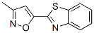Benzothiazole, 2-(3-methyl-5-isoxazolyl)-(9ci)Structure,43193-12-0Structure Benzothiazole, 2-(3-methyl-5-isoxazolyl)-(9ci) Structure,43193-12-0Structure