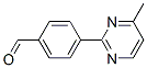 4-(4-甲基嘧啶)苯甲醛結(jié)構(gòu)式_433920-95-7結(jié)構(gòu)式