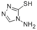 4-Amino-2,4-dihydro-3h-1,2,4-triazole-3-thione Structure,4343-75-3Structure