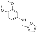 (3,4-Dimethoxy-phenyl)-furan-2-ylmethyl-amineStructure,436088-80-1Structure (3,4-Dimethoxy-phenyl)-furan-2-ylmethyl-amine Structure,436088-80-1Structure