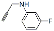Benzenamine, 3-fluoro-n-2-propynyl-(9ci)Structure,436849-26-2Structure Benzenamine, 3-fluoro-n-2-propynyl-(9ci) Structure,436849-26-2Structure